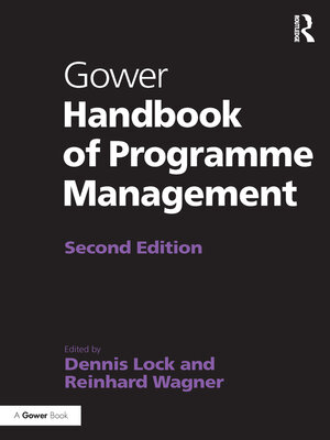 cover image of Gower Handbook of Programme Management